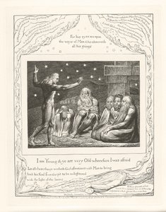 I am Young and ye are very Old wherefore I was afraid by William Blake